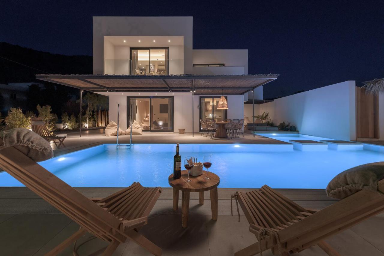 Bianco Villa - Adam Pefki Esterno foto